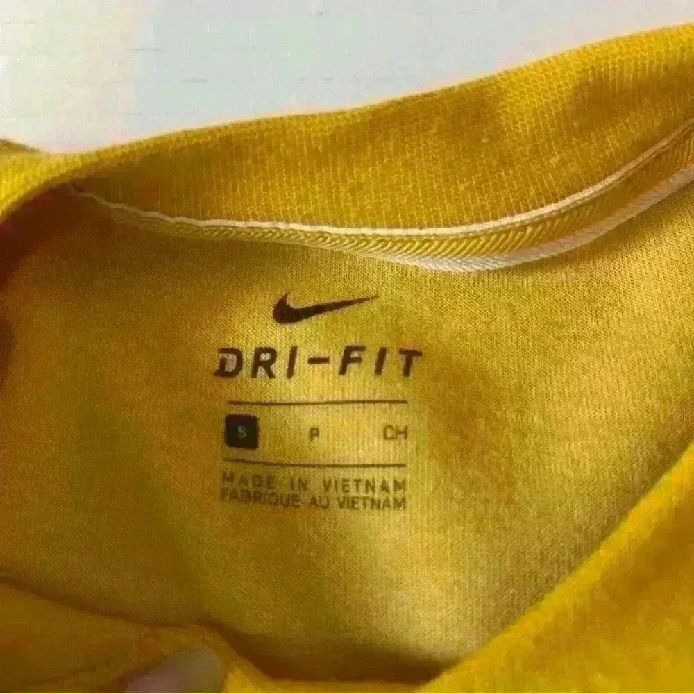Nike Womans Marigold Dri Fit Crew neck Sweatshirt Size S - Picture 4 of 7